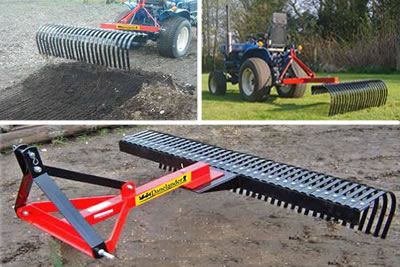 HDuty 1.2Metre Land Rake